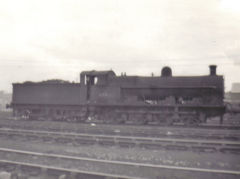 
49421 at Longsight shed, Manchester, November 1960